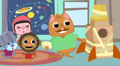 Gatti Matty costruzione razzo spaziale